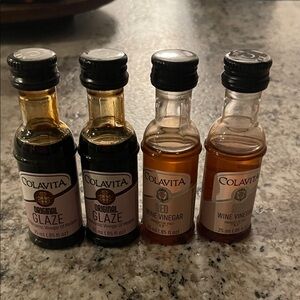 Colavita Glaze and Red Wine Vinegar Set
